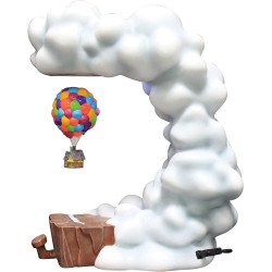 Diorama Là-Haut Lévitation Disney Pixar