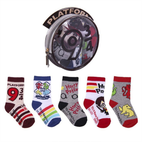 Coffret de 5 chaussettes bébé Taille 17/18 Harry Potter