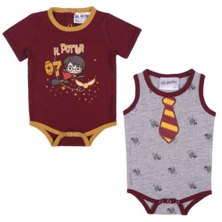 Coffret de 2 Body bébé Harry Potter 9 mois