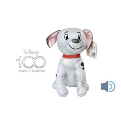Peluche Sonore Les 101 Dalmatiens Disney 100 28cm