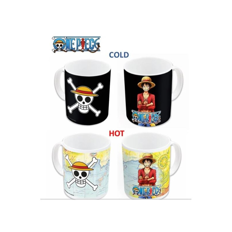 Mug thermoreactif Luffy One Piece