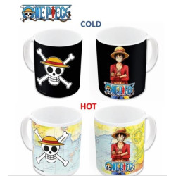 Mug thermoreactif Luffy One Piece