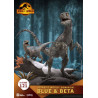 Figurine Jurassic World Le Monde d'après D-Stage PVC Diorama Blue & Beta
