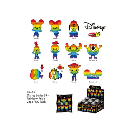 Display Bag Clip Porte-clés Pride Disney