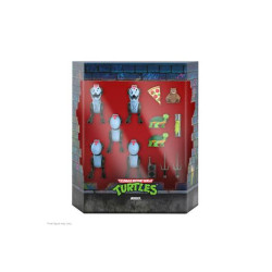 Les Tortues ninja pack 5 figurines Ultimates Mousers