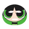 Masque Visage Rebelle Powerpuff Girls LES SUPERS NANAS