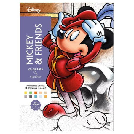 LIVRE COLORIAGE - mystères Disney Mickey and Friends