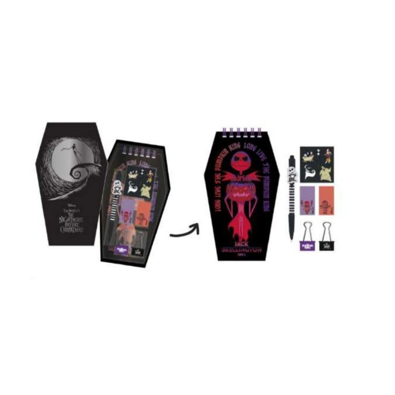 BOITE DE PAPETERIE ETRANGE NOEL DE MONSIEUR JACK DISNEY