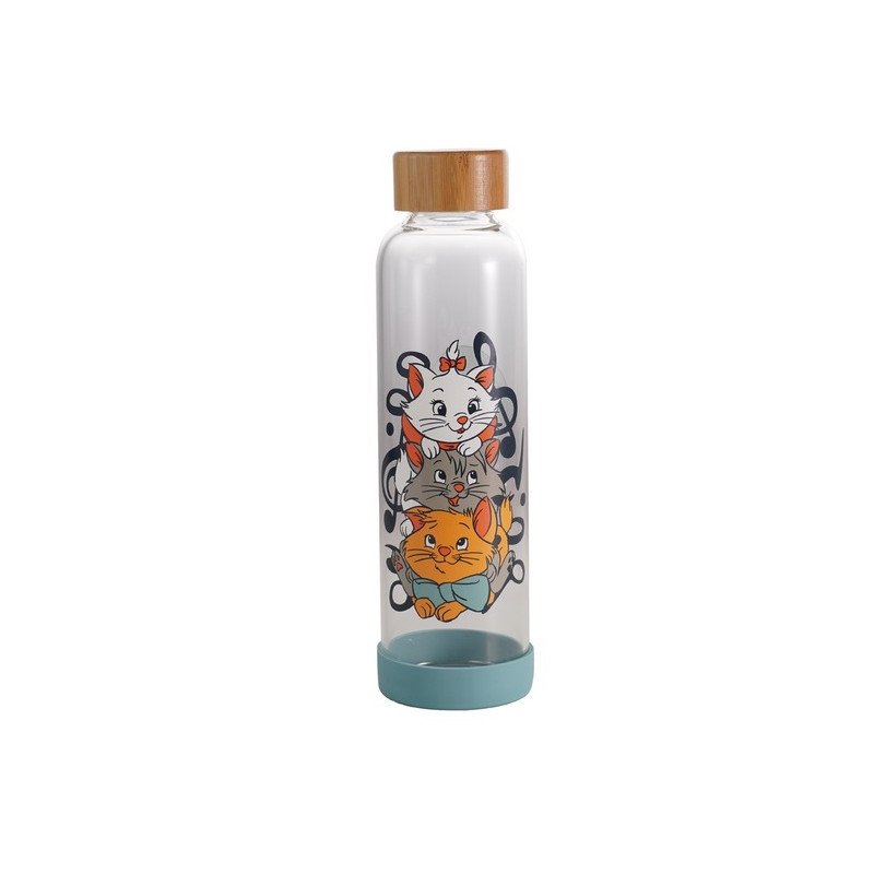 GOURDE EN VERRE DISNEY 100 LES ARISTOCHATS FUN & LAUGHTER