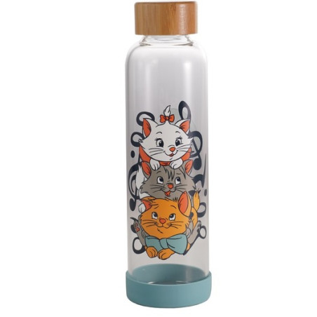 GOURDE EN VERRE DISNEY 100 LES ARISTOCHATS FUN & LAUGHTER