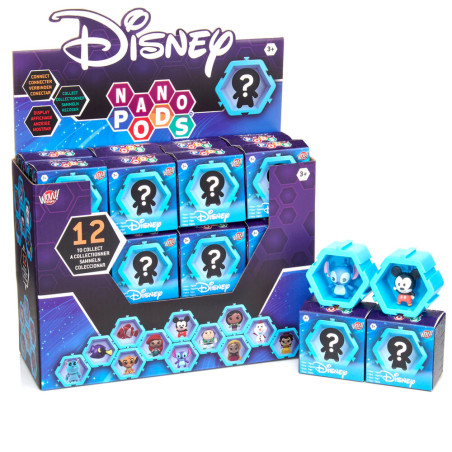 DISPLAY FIGURINE NANO PODS DISNEY