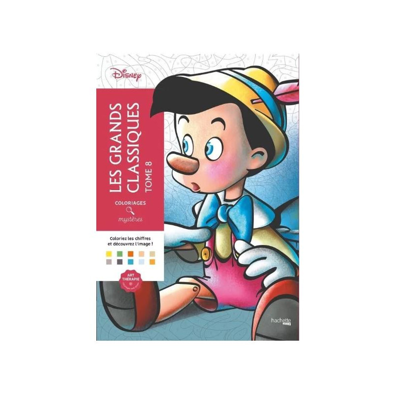 LIVRE DE COLORIAGE - Les Grands Classiques Disney Tome 8