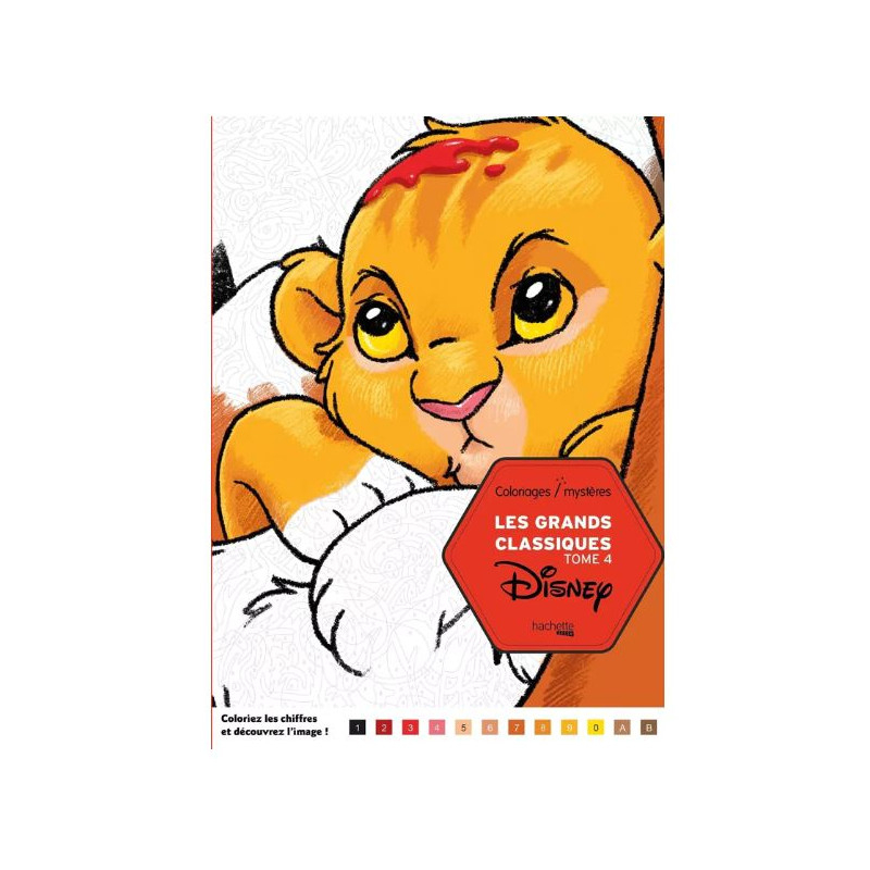 LIVRE DE COLORIAGE - Les grands classiques Disney tome 4