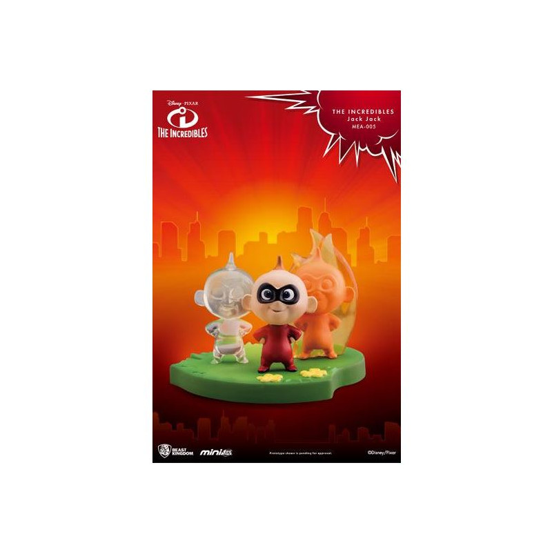 FIGURINE MINI EGG ATTACK BEBE JACK JACK LES INDESTRUCTIBLES DISNEY