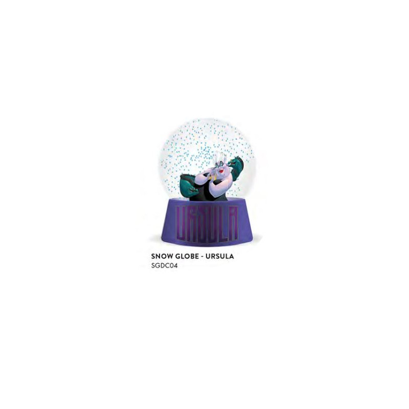 BOULE A NEIGE URSULA LA PETITE SIRENE DISNEY