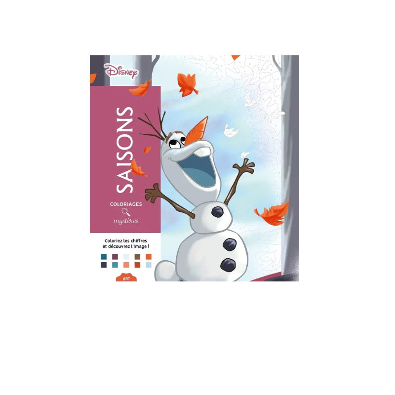 LIVRE DE COLORIAGE - Saisons DISNEY