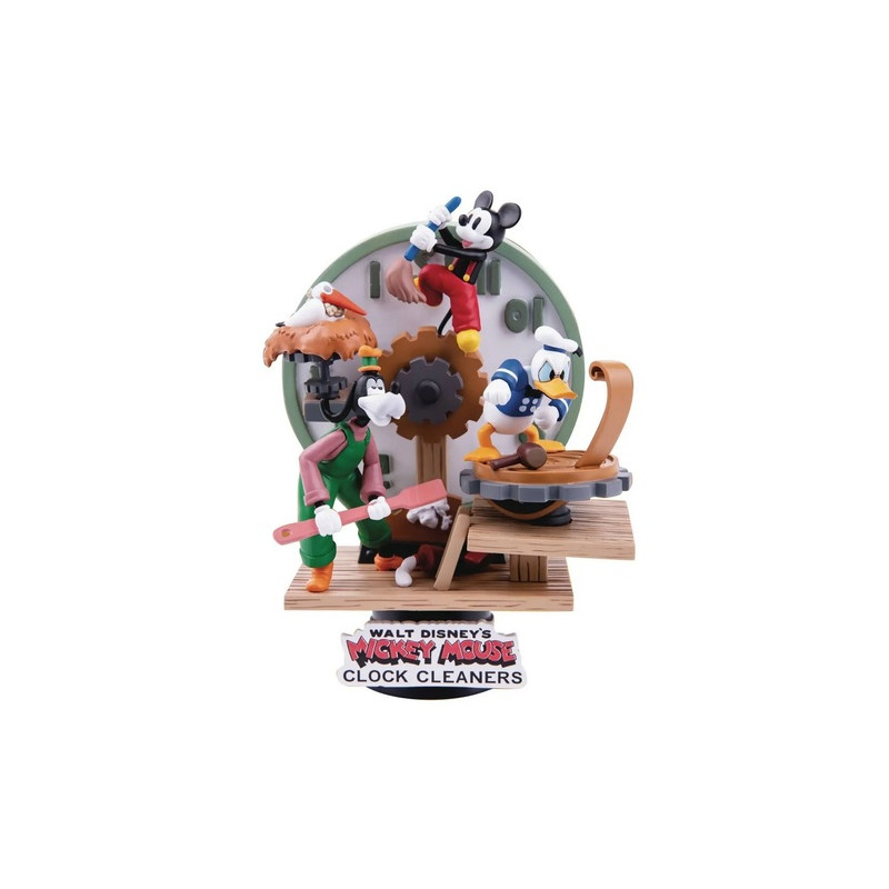 FIGURINE DISNEY MICKEY CLOCK CLEANERS