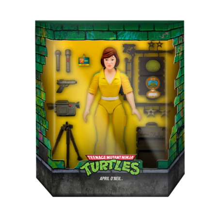 FIGURINE ULTIMATES LES TORTUES NINJA APRIL O’NEIL