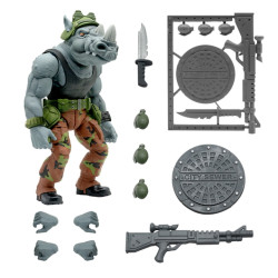 FIGURINE ULTIMATES LES TORTUES NINJA ROCKSTEADY