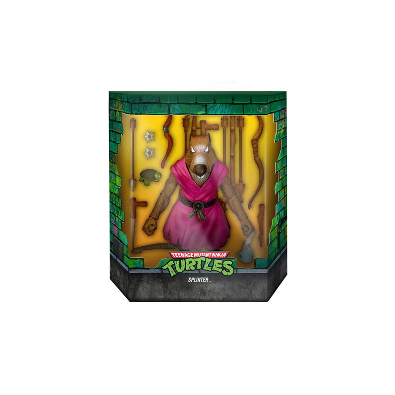 FIGURINE ULTIMATES LES TORTUES NINJA SPLINTER