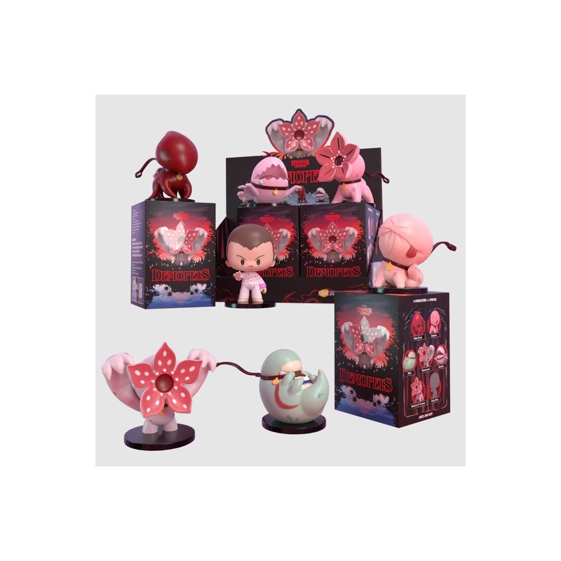 DISPLAY MINI-FIGURINES STRANGER THINGS 4 DEMOPETS