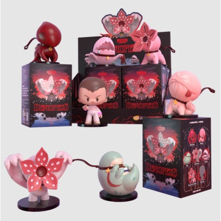 DISPLAY MINI-FIGURINES STRANGER THINGS 4 DEMOPETS