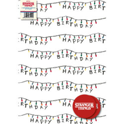 PAPIER CADEAU STRANGER THINGS