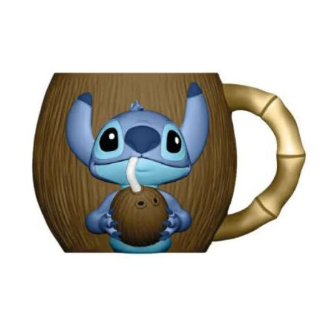 Mug 3D Noix De Coco Stitch - Disney