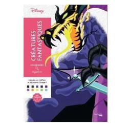 LIVRE DE COLORIAGE - Coloriages mystères Disney Créatures fantastiques DISNEY