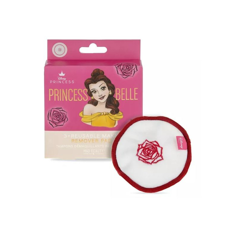 DISQUE DEMAQUILANTS REUTILISABLES BELLE ET LA BETE DISNEY