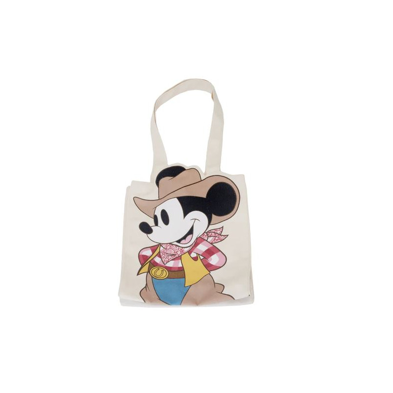 TOTE BAG LOUNGEFLY MICKEY MOUSE WESTERN DISNEY