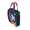 TOTE BAG LOUNGEFLY VELVET HERITAGE BLANCHE NEIGE DISNEY