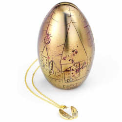 GIFT BOX OEUF D'OR COLLIER HARRY POTTER