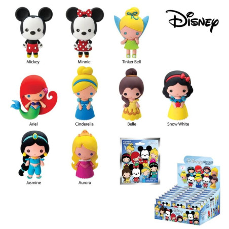 Blind Bag 3D Foam Bag Clip Disney - Series 1