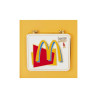 PIN'S LOUNGEFLY MCDONALDS HAPPY MEAL