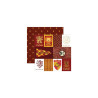 FEUILLES CARTONNÉES GRYFFONDOR SCRAPBOOKING HARRY POTTER