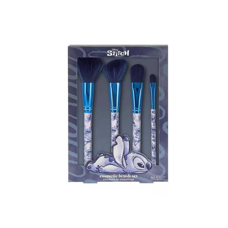LOT DE PINCEAUX COSMETIQUES STITCH DISNEY