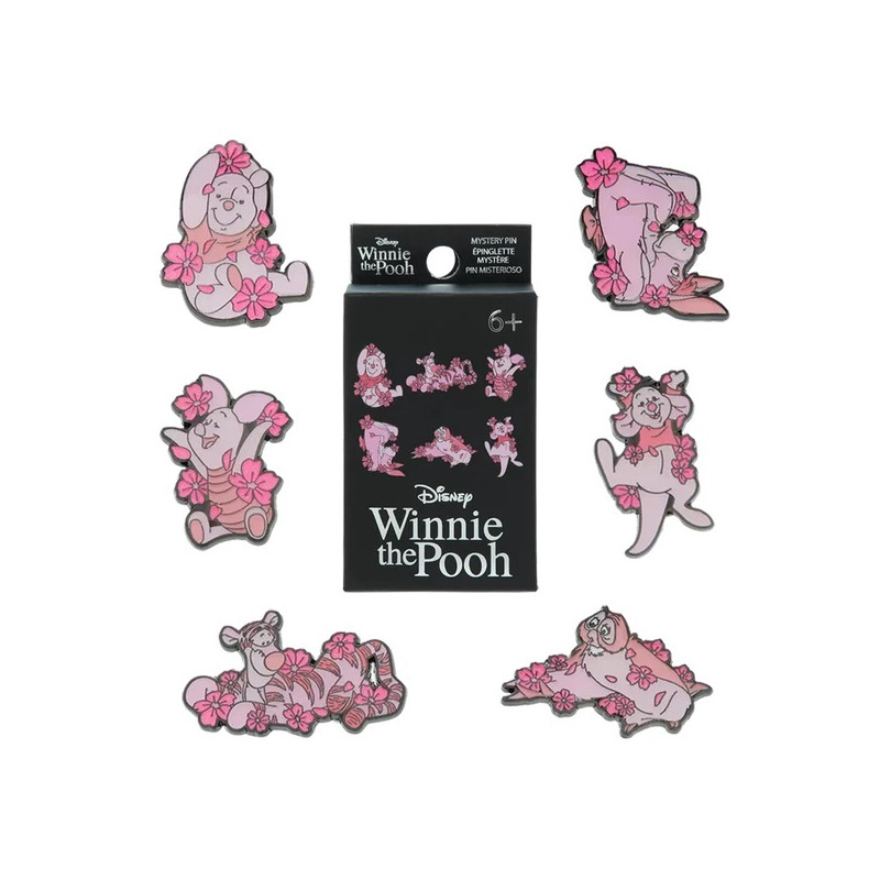 DISPLAY PIN'S LOUNGEFLY WINNIE L'OURSON CHERRY BLOSSOM DISNEY