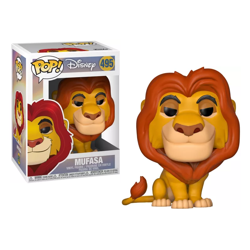 FIGURINE FUNKO POP MUFASA LE ROI LION DISNEY N°495