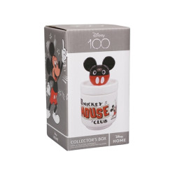 POT CERAMIQUE AVEC COUVERCLE 3D MICKEY MOUSE DISNEY