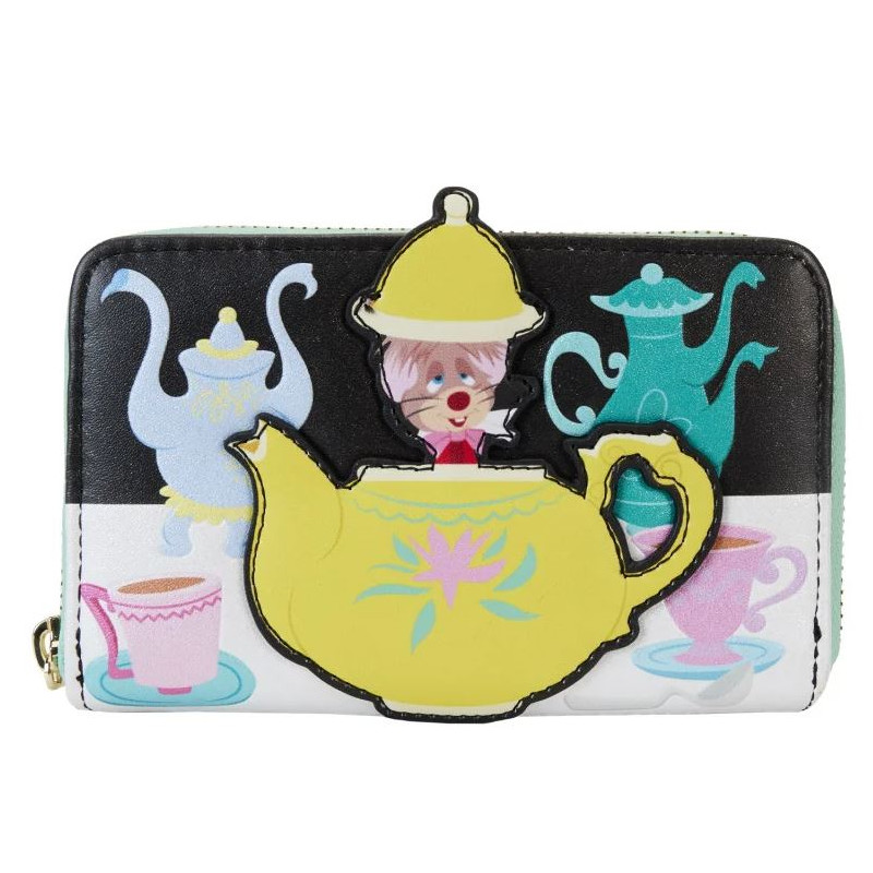PORTEFEUILLE LOUNGEFLY ALICE AUX PAYS DES MERVEILLES DISNEY