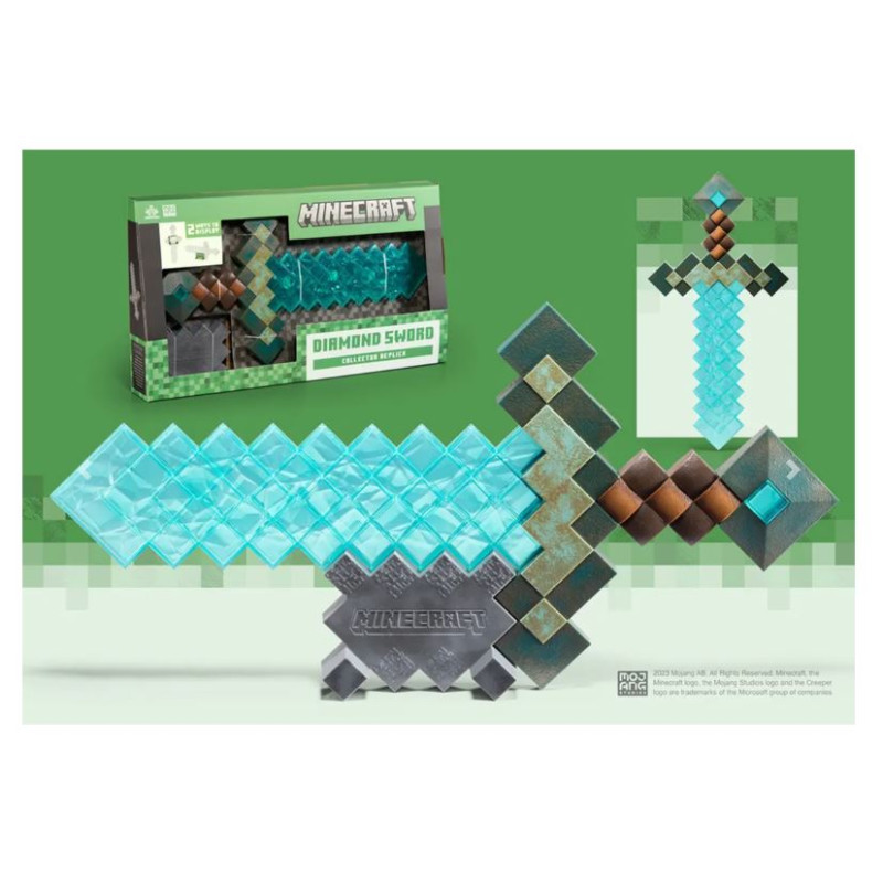REPLIQUE EPEE EN DIAMANT MINECRAFT