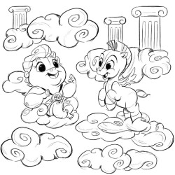 LIVRE DE COLORIAGE PETITES POUPEES DISNEY