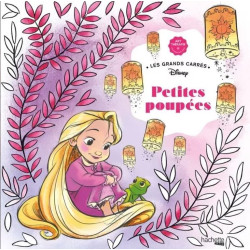 LIVRE DE COLORIAGE PETITES POUPEES DISNEY