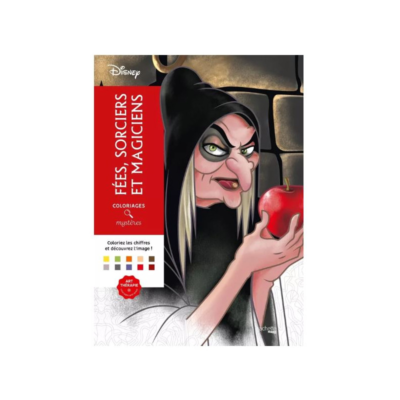 COLORIAGE MYSTERES Fées, SORCIERS ET MAGICIENS DISNEY