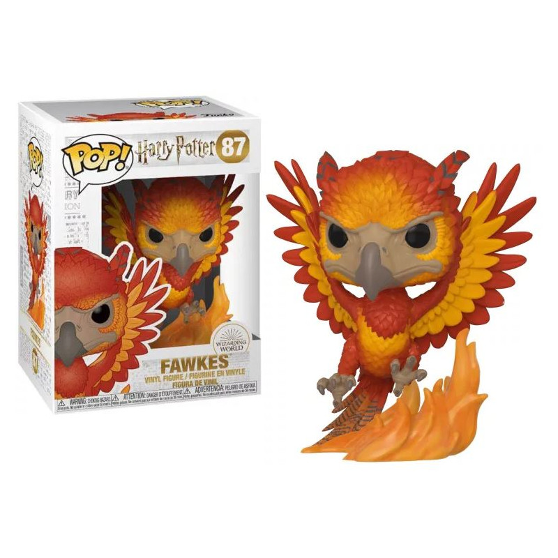 FIGURINE FUNKO POP FAWKES N°87 HARRY POTTER