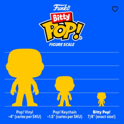 Display Figurine Bitty Pop Friends au hasard