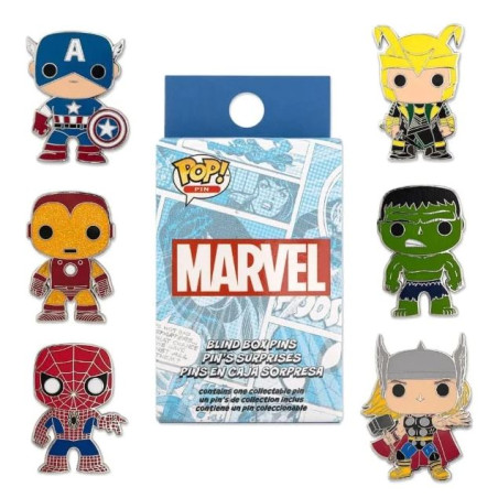 BLIND BOX PIN'S MARVEL LOUNGEFLY