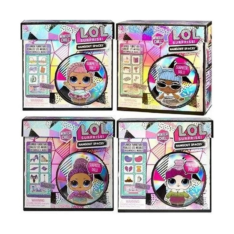 L.O.L. SURPRISE WINTER CHILL SPACES ASSORTIS IN DISPLAY