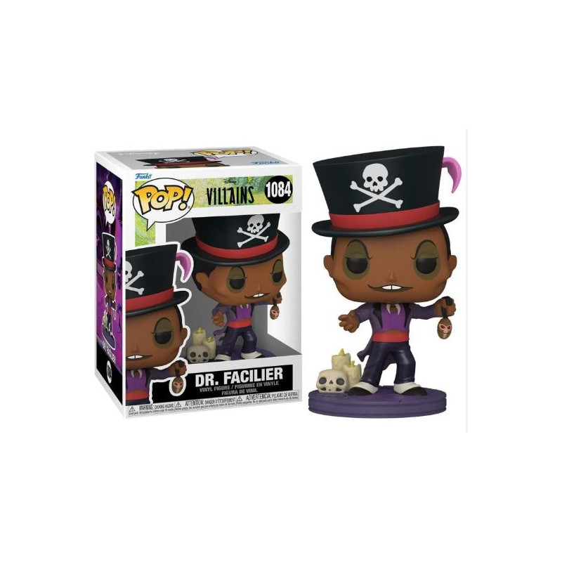 FIGURINE FUNKO POP DR. FACILIER LES VILLAINS DISNEY
